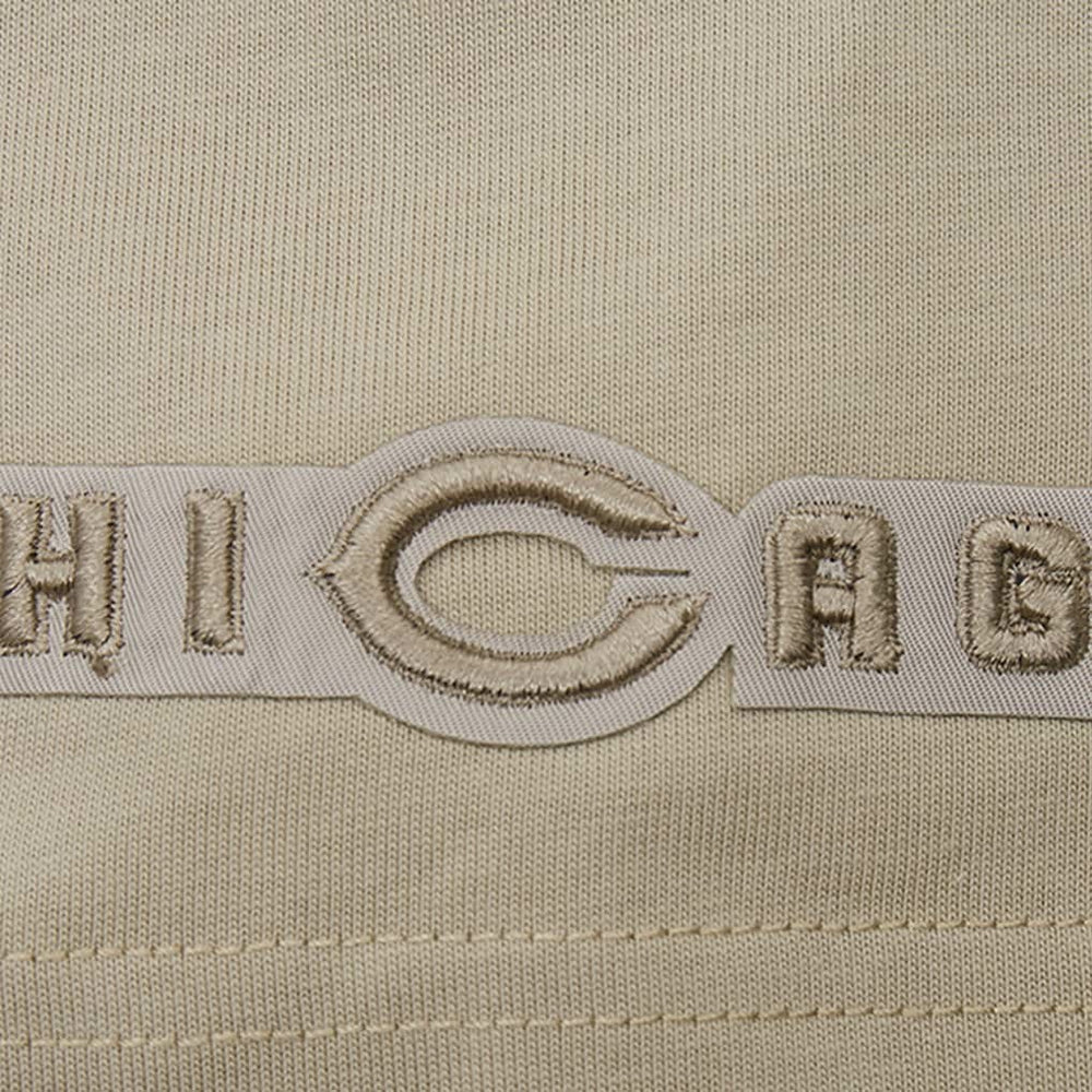 Chicago Bears Pro Standard Drop Shoulder T-Shirt Tan