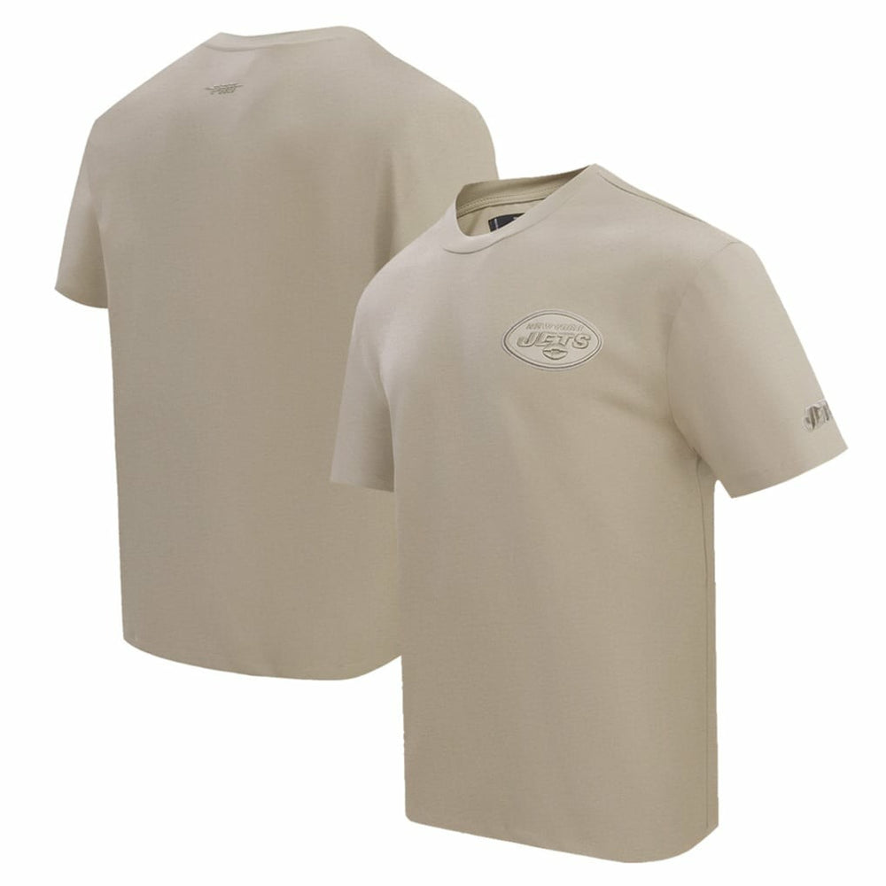 New York Jets Pro Standard Drop Shoulder T-Shirt Tan
