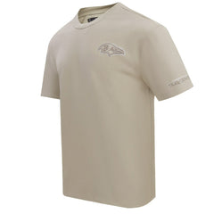 Baltimore Ravens Pro Standard Drop Shoulder T-Shirt Tan