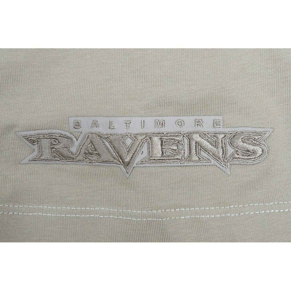 Baltimore Ravens Pro Standard Drop Shoulder T-Shirt Tan