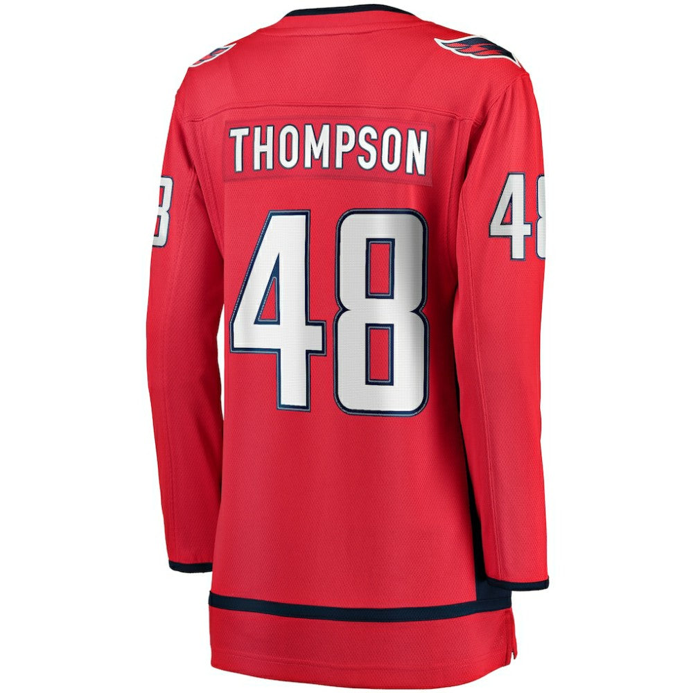 NHL Logan Thompson Washington Capitals Fanatics Women's Home Breakaway Jersey - Red