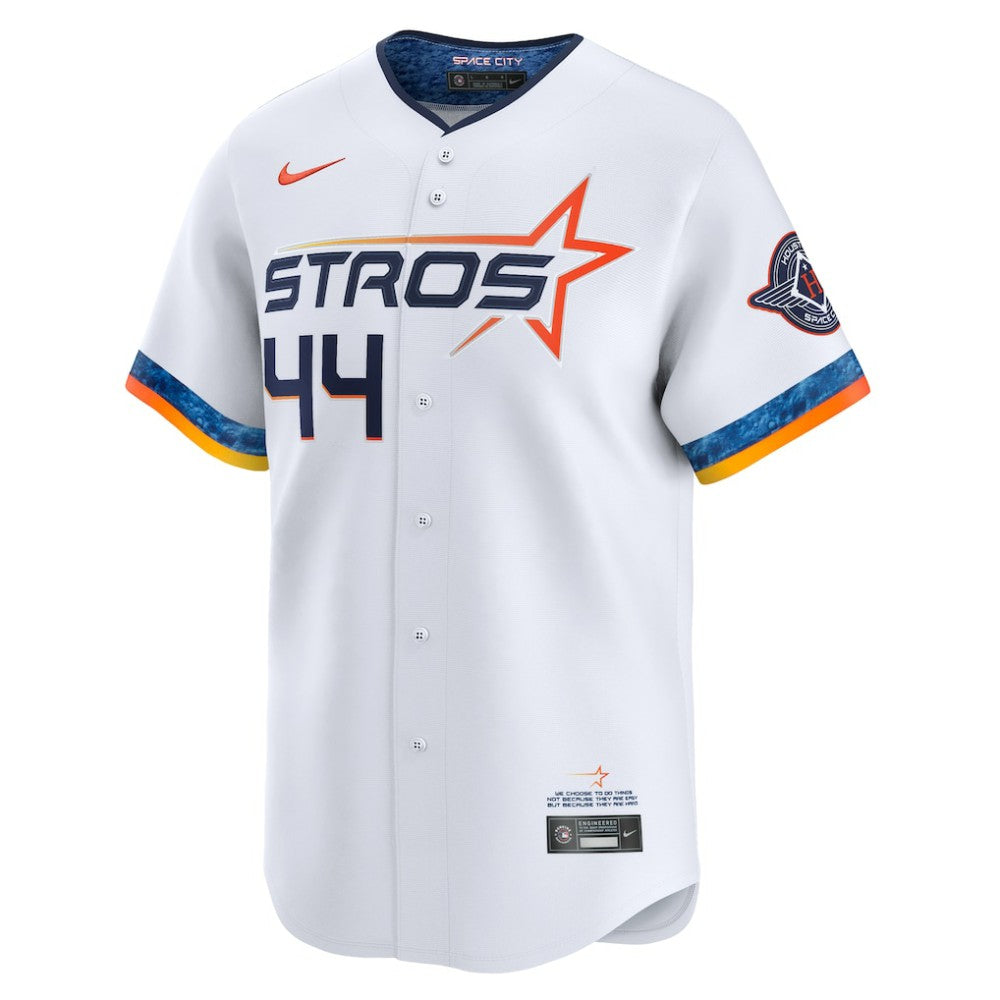 Yordan Alvarez Houston Astros Nike 2025 City Connect Limited Player Jersey - White Jerseys