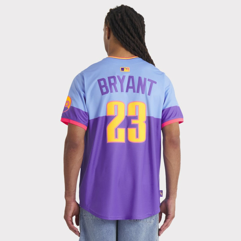 Kris Bryant Colorado Rockies Nike 2025 City Connect Limited Player Jersey - Purple/Light Blue Jerseys
