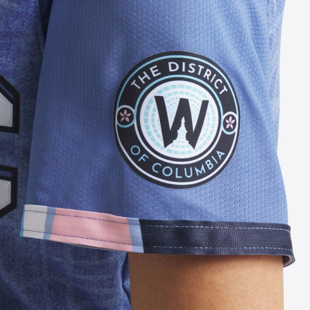 CJ Abrams Washington Nationals Nike Women's 2025 City Connect Limited Jersey - Blue Jerseys