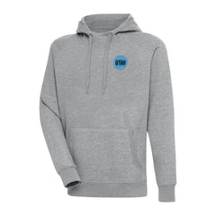 NHL Utah Mammoth Antigua Victory Pullover Hoodie - Heather Gray