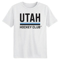 NHL Utah Hockey Club Preschool Secondary Logo T-Shirt - White