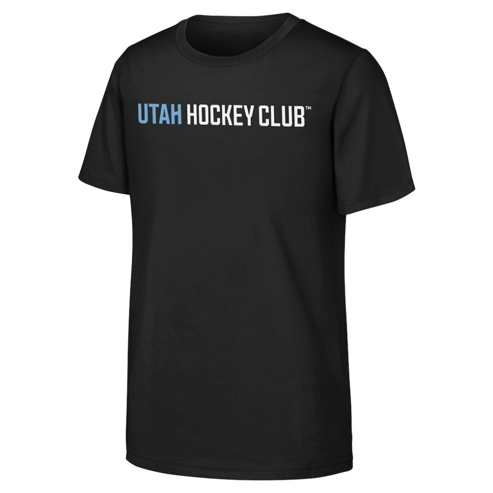 NHL NHL Utah Youth Wordmark T-Shirt - Black
