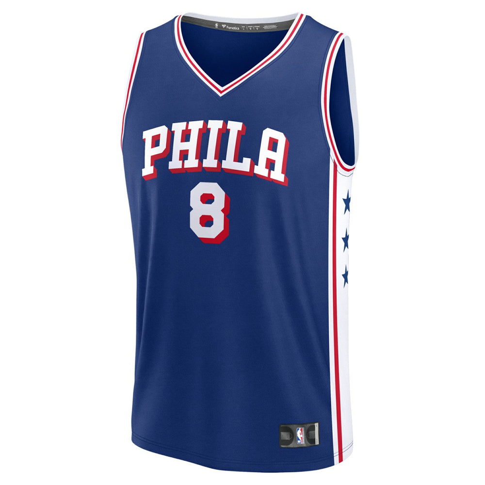 Paul George Philadelphia 76ers Youth Fast Break Replica Player Jersey Icon Edition Royal