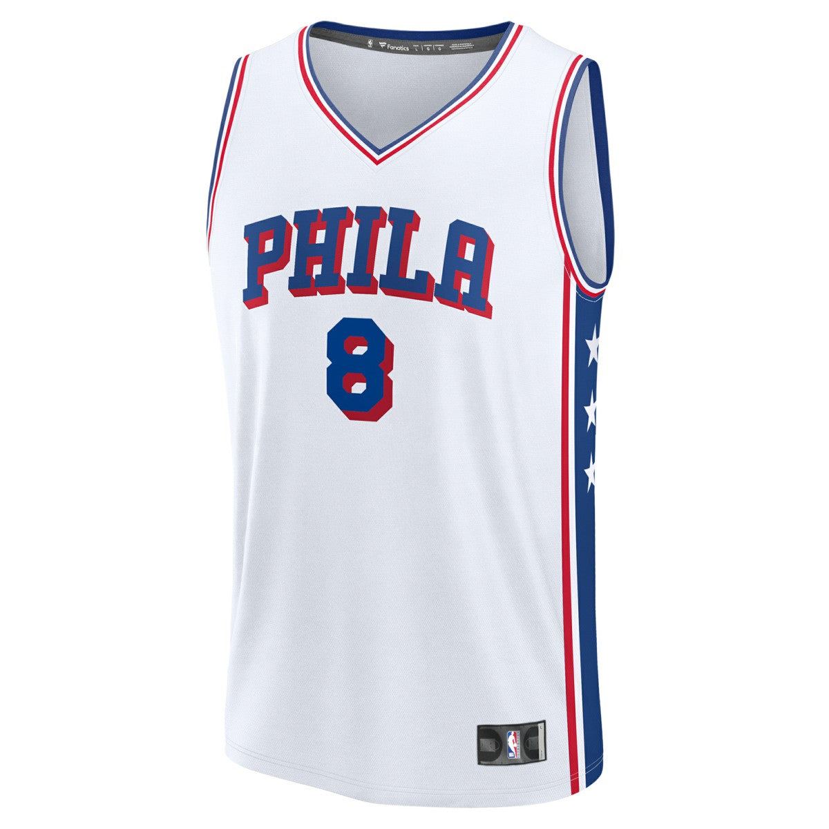Paul George Philadelphia 76ers Youth Fast Break Replica Player Jersey Association Edition White