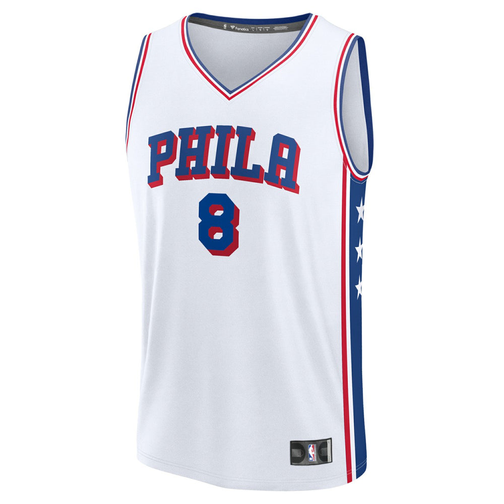 Paul George Philadelphia 76ers Youth Fast Break Replica Player Jersey Association Edition White