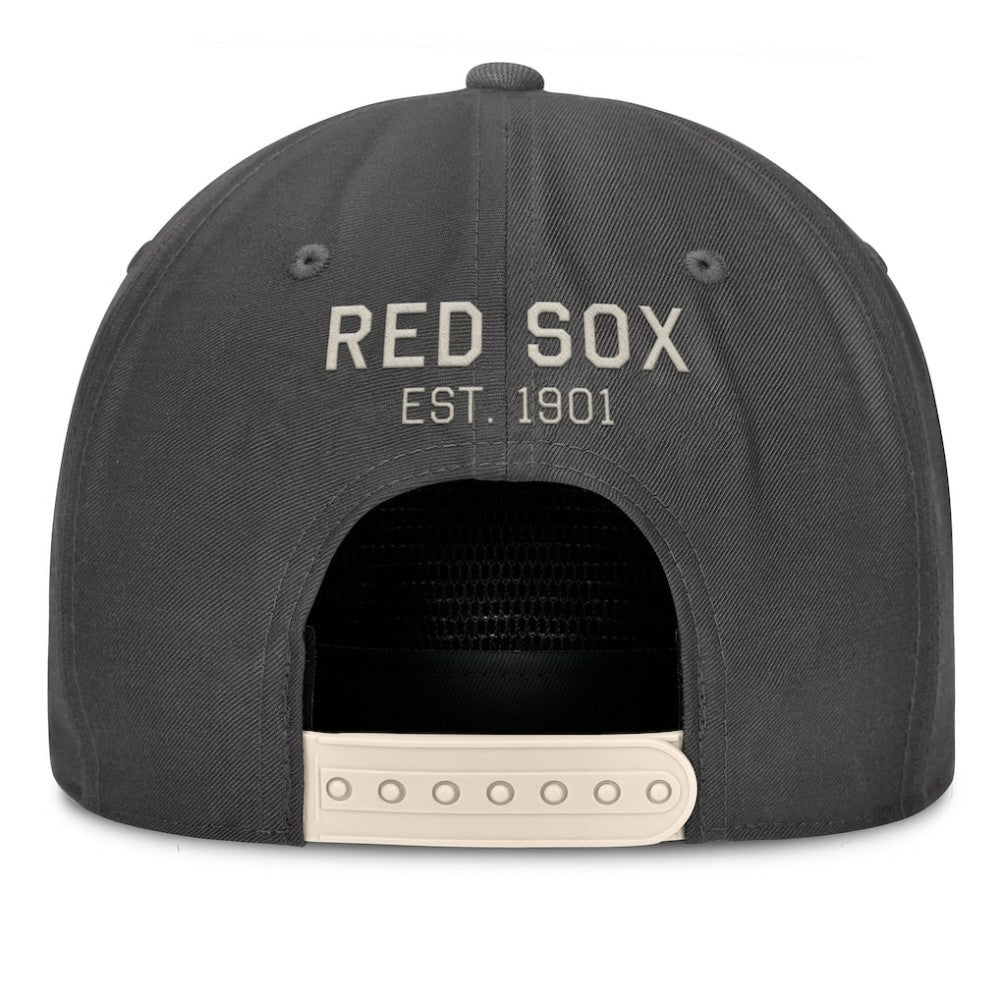 Boston Red Sox Fanatics Closer Adjustable Hat - Charcoal Hats