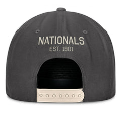 Washington Nationals Fanatics Closer Adjustable Hat - Charcoal Hats