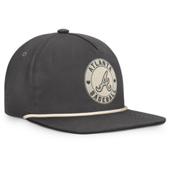 Atlanta Braves Fanatics Closer Adjustable Hat - Charcoal Hats
