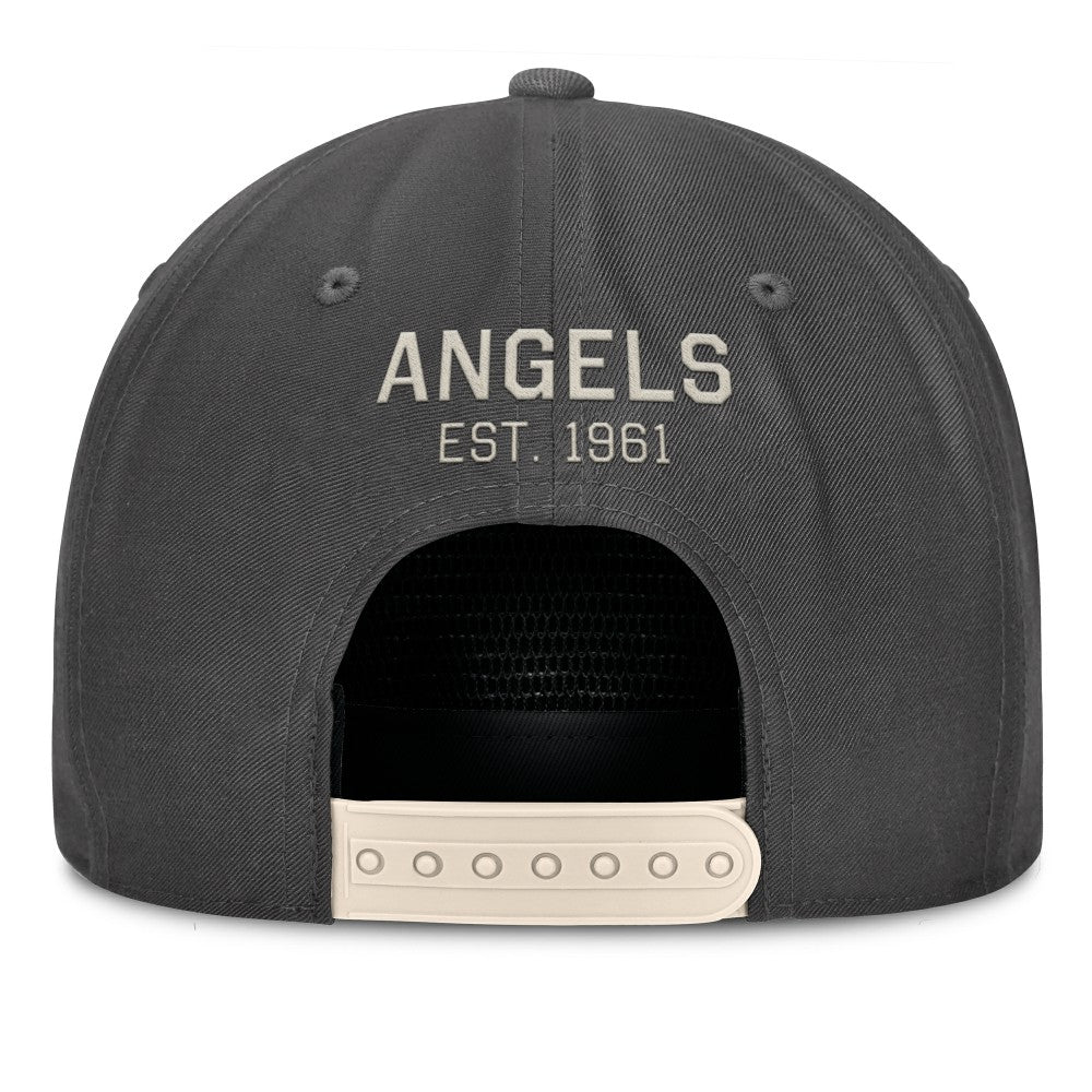 Los Angeles Angels Fanatics Closer Adjustable Hat - Charcoal Hats