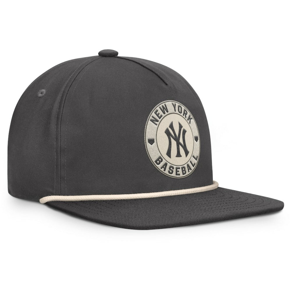 New York Yankees Fanatics Closer Adjustable Hat - Charcoal Hats