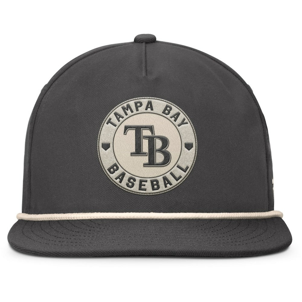 Tampa Bay Rays Fanatics Closer Adjustable Hat - Charcoal Hats