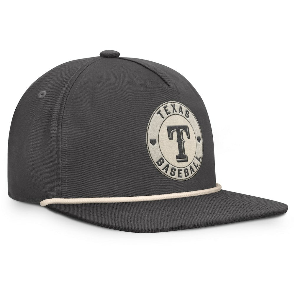 Texas Rangers Fanatics Closer Adjustable Hat - Charcoal Hats