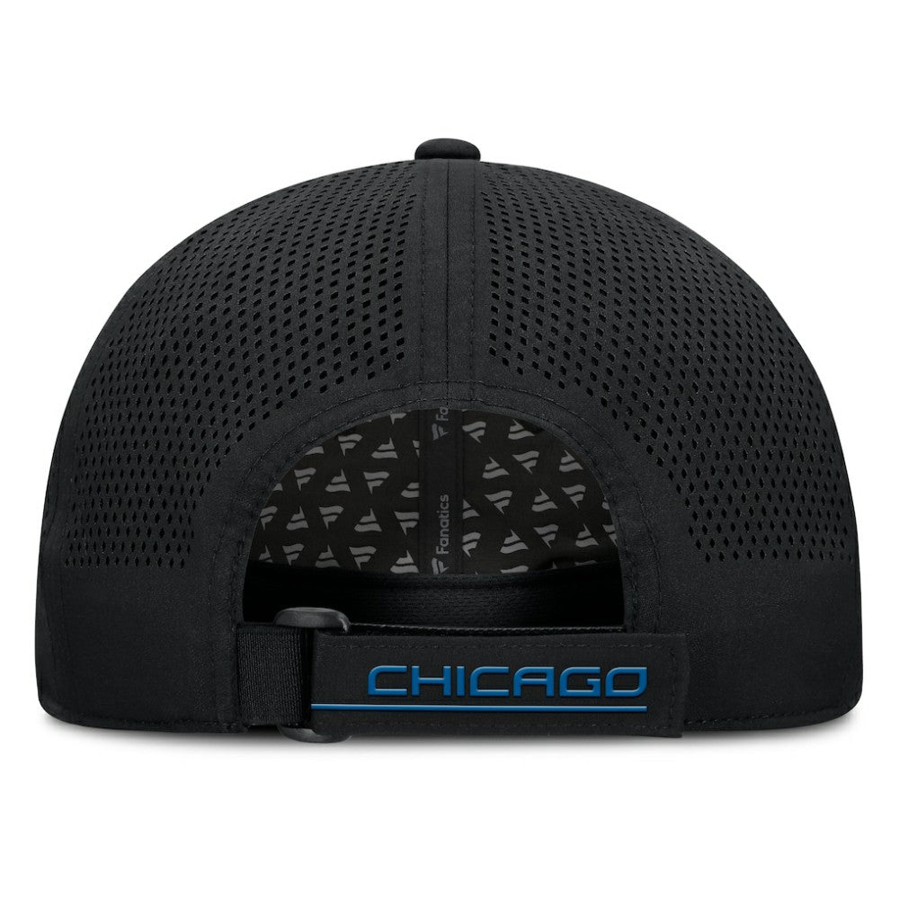 Chicago Cubs Fanatics Level Up Driver Adjustable Hat - Black Hats