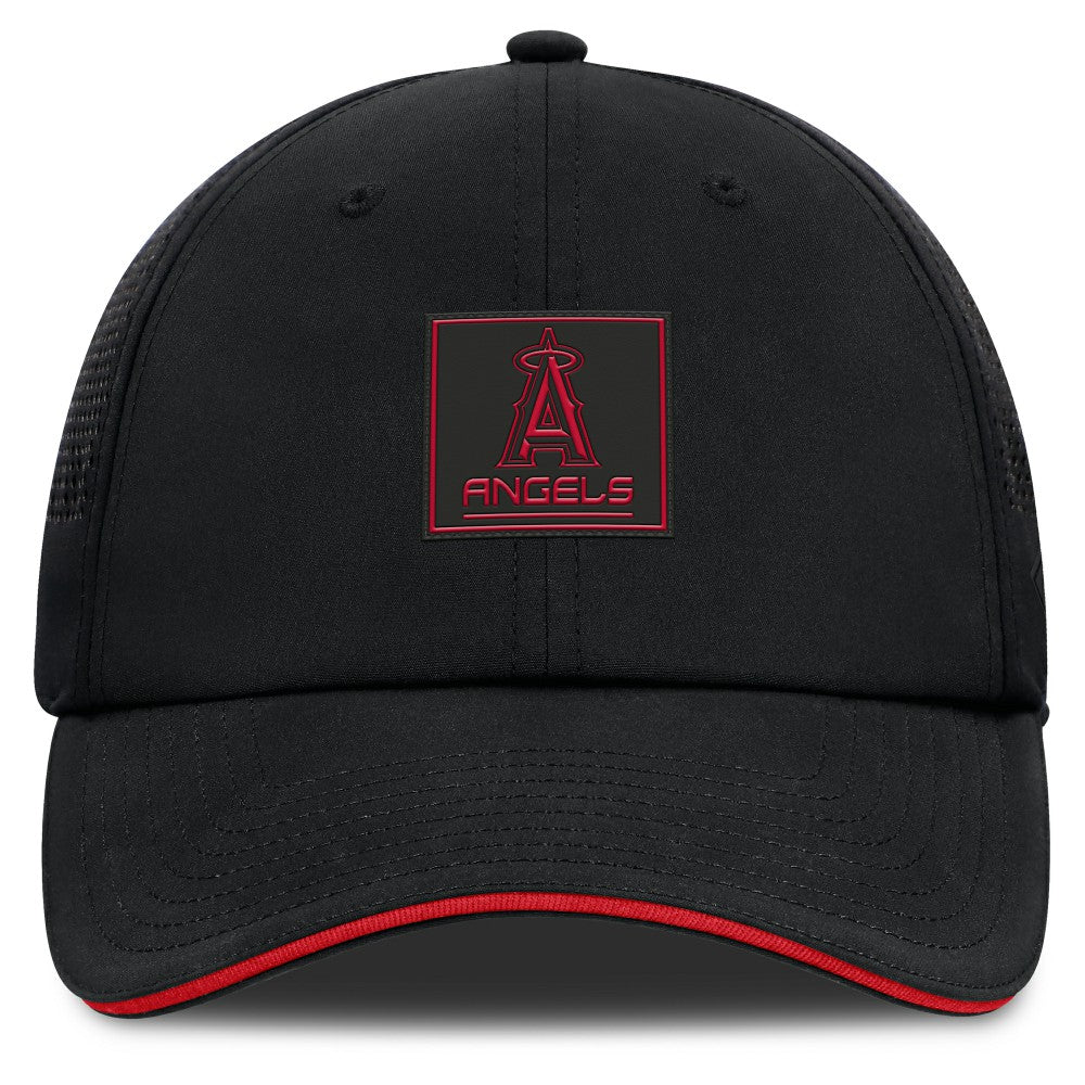Los Angeles Angels Fanatics Level Up Driver Adjustable Hat - Black Hats
