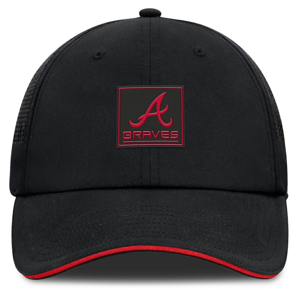 Atlanta Braves Fanatics Level Up Driver Adjustable Hat - Black Hats