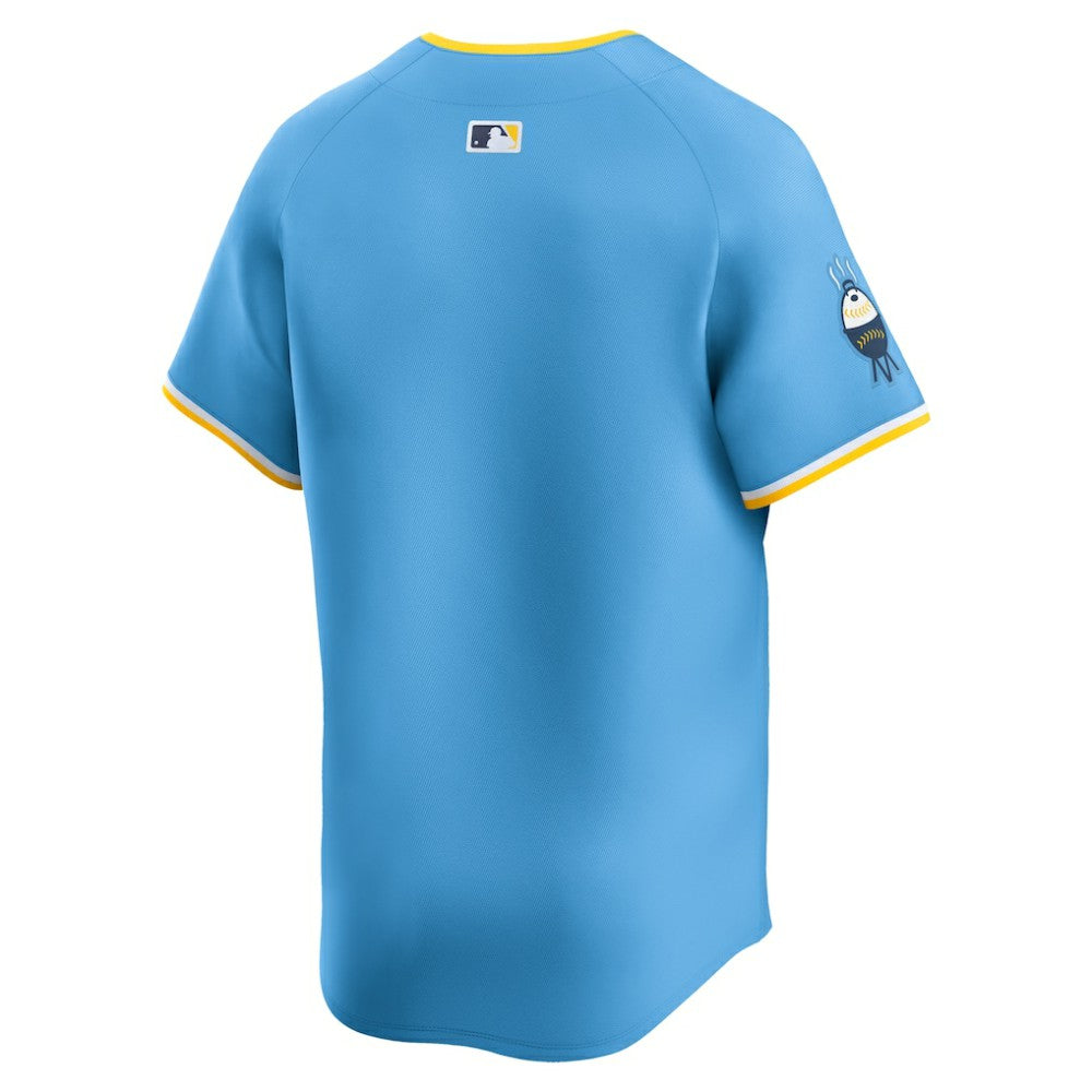 Milwaukee Brewers Nike City Connect Limited Jersey - Light Blue Jerseys