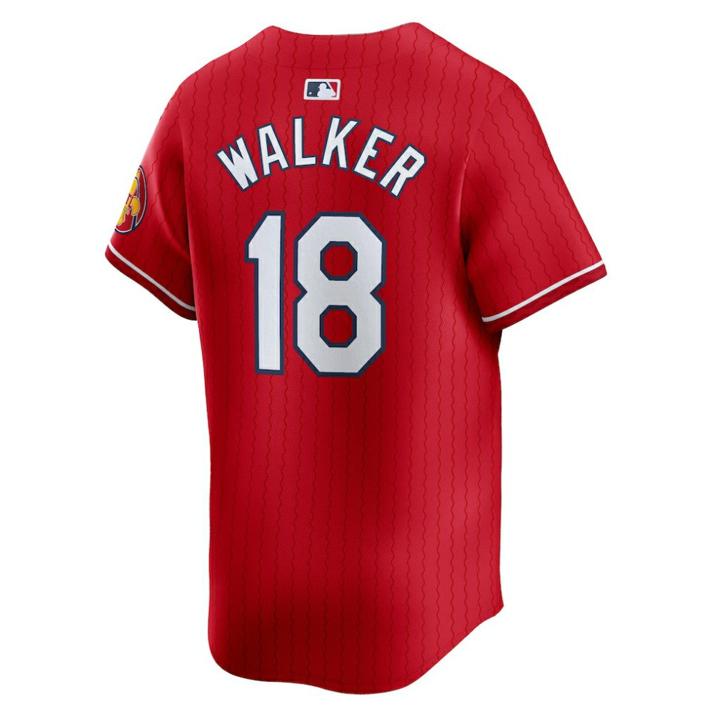Jordan Walker St. Louis Cardinals Nike City Connect Limited Jersey - Red Jerseys