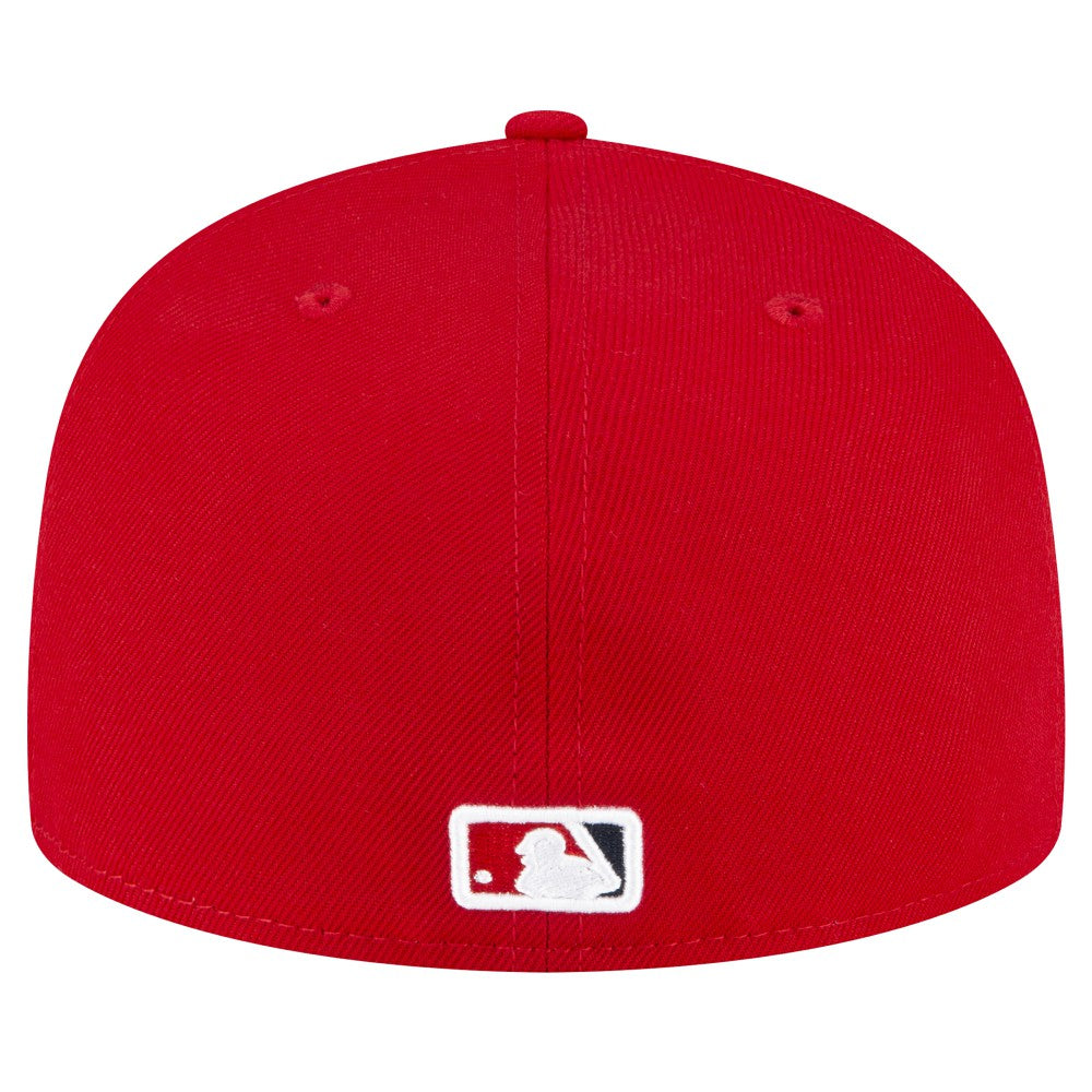 Los Angeles Angels New Era Game Authentic Collection On Field 59FIFTY Fitted Hat - Red Hats