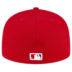 Los Angeles Angels New Era Game Authentic Collection On Field 59FIFTY Fitted Hat - Red Hats