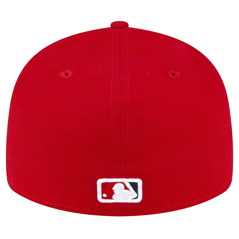 Los Angeles Angels New Era Game Authentic Collection On-Field Low Profile 59FIFTY Fitted Hat - Red Hats