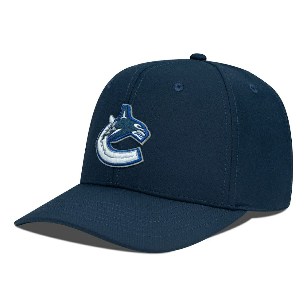 NHL Vancouver Canucks Levelwear Rise Flex Hat - Navy