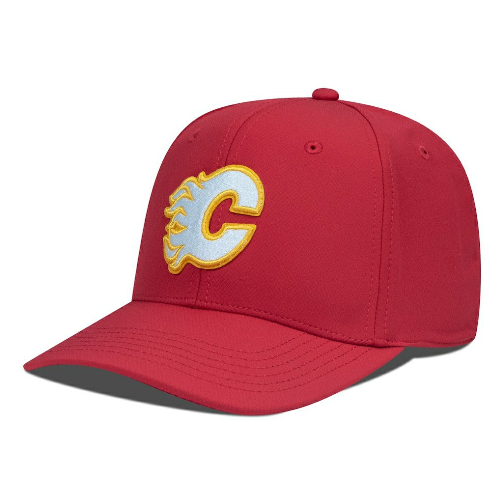 NHL Calgary Flames Levelwear Rise Flex Hat - Red