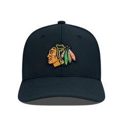 NHL Chicago Blackhawks Levelwear Rise Flex Hat - Black
