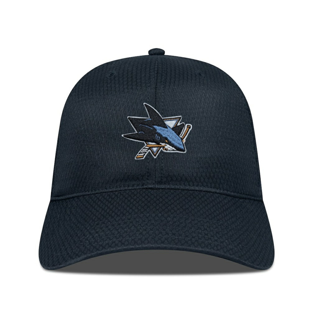 NHL San Jose Sharks Levelwear Matrix Adjustable Hat - Black