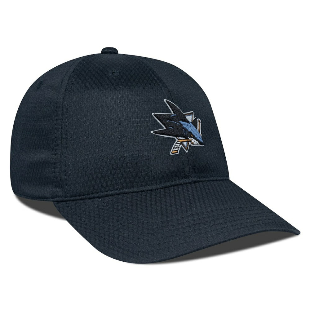 NHL San Jose Sharks Levelwear Matrix Adjustable Hat - Black
