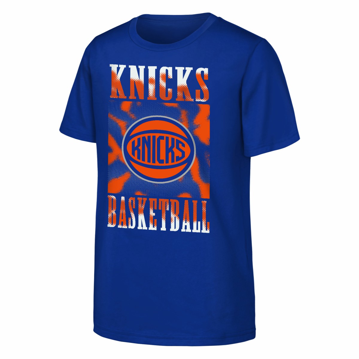 New York Knicks Youth Garage Hero T-Shirt Blue