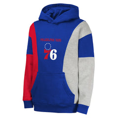 Philadelphia 76ers Youth Ace In the Hole Pullover Hoodie Blue