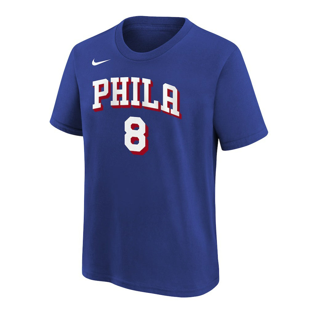 Paul George Philadelphia 76ers Youth Icon Name & Number T-Shirt Royal