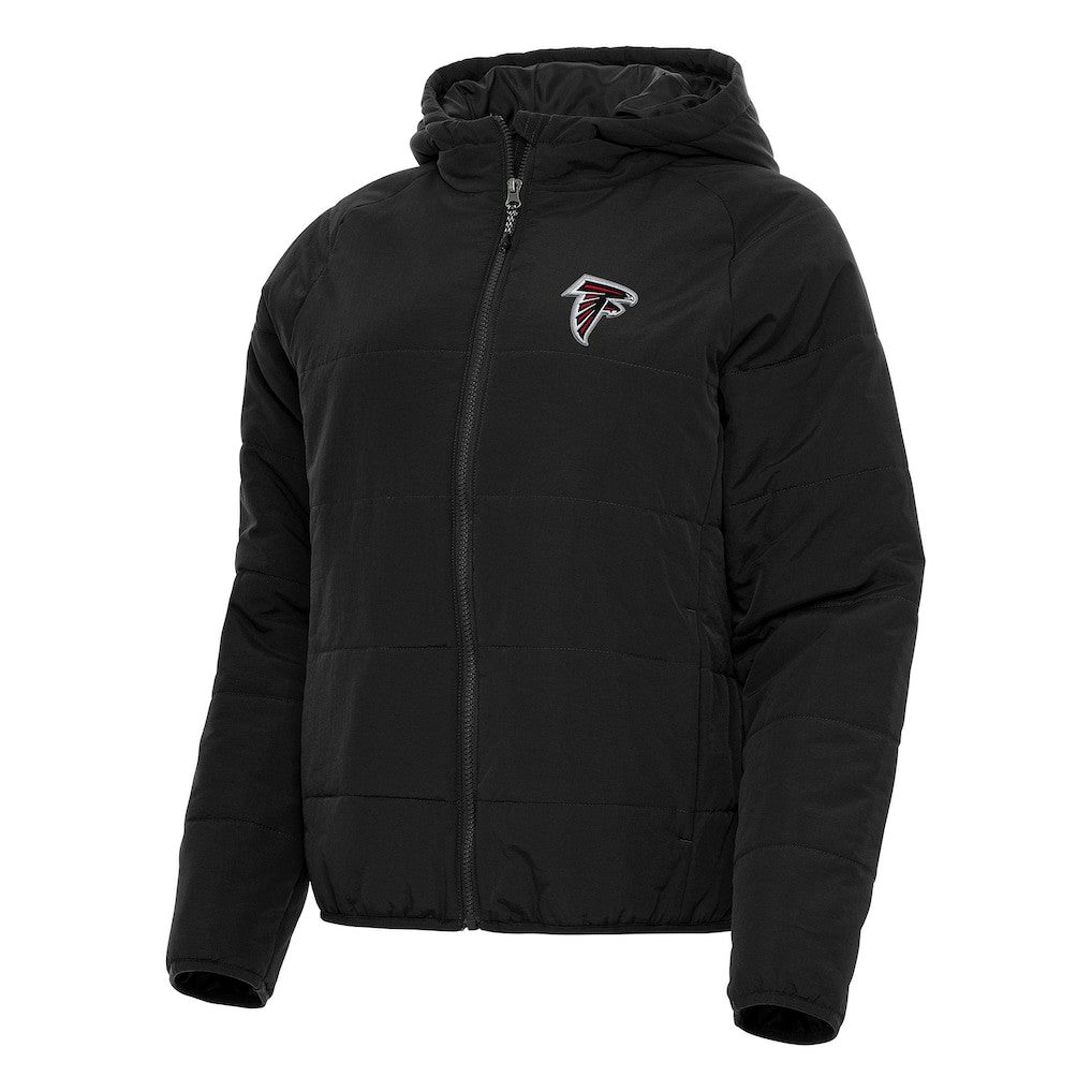 Atlanta Falcons Antigua Women's Universe Full-Zip Hoodie Jacket Black