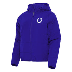 Indianapolis Colts Antigua Women's Universe Full-Zip Hoodie Jacket Royal