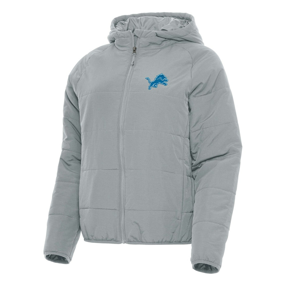 Detroit Lions Antigua Women's Universe Full-Zip Hoodie Jacket Gray