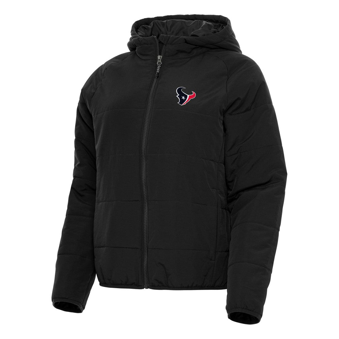 Houston Texans Antigua Women's Universe Full-Zip Hoodie Jacket Black