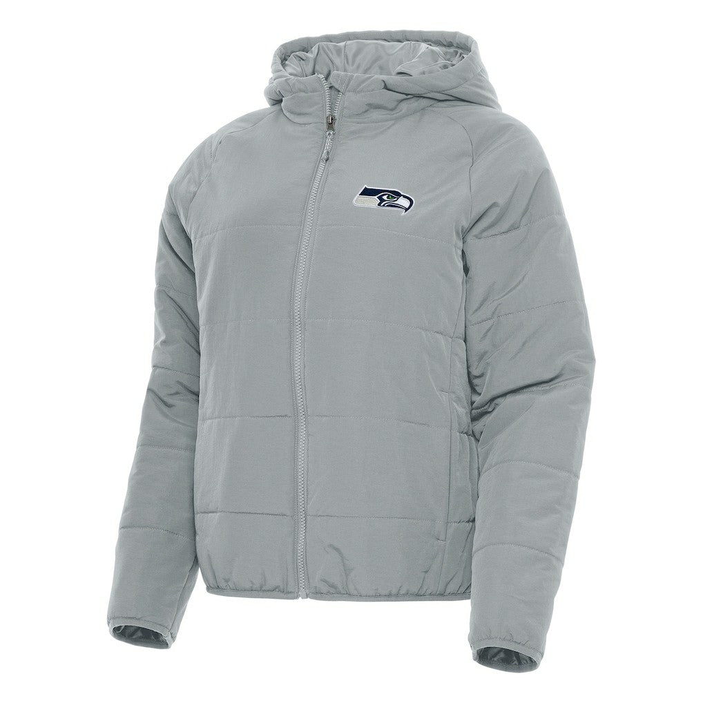 Seattle Seahawks Antigua Women's Universe Full-Zip Hoodie Jacket Gray