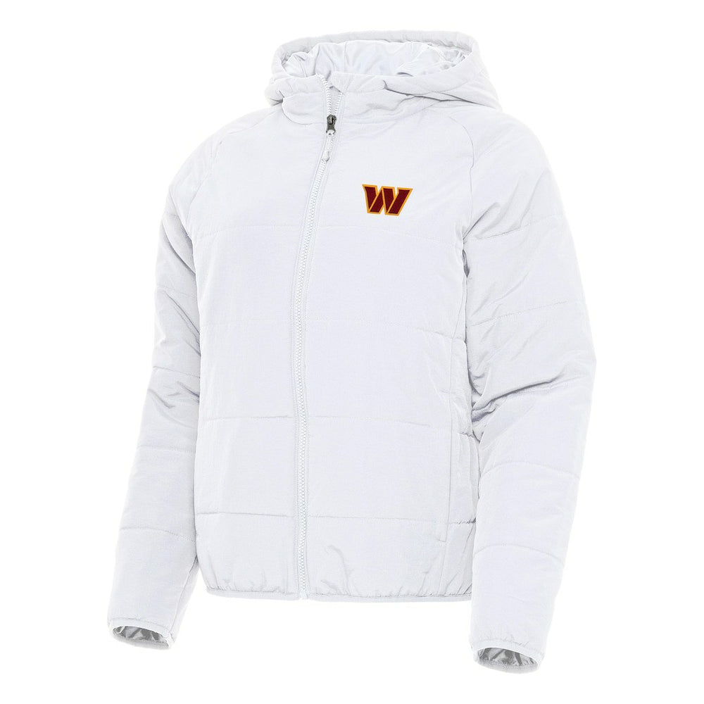 Washington Commanders Antigua Women's Universe Full-Zip Hoodie Jacket White