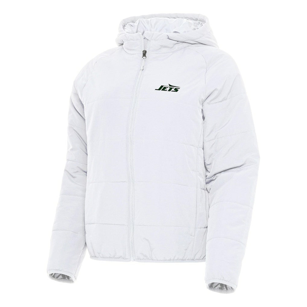 New York Jets Antigua Women's Universe Full-Zip Hoodie Jacket White