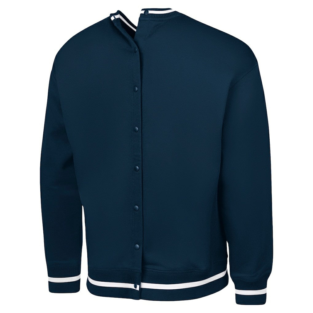 Dallas Cowboys G-III Sports by Carl Banks Adaptive Blocker Fleece Pullover Sweatshirt Navy