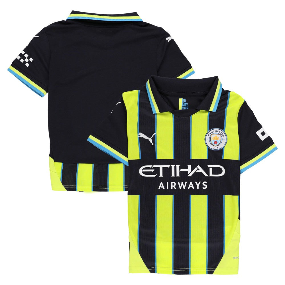 Manchester City Youth 2024/25 Away Replica Jersey Navy