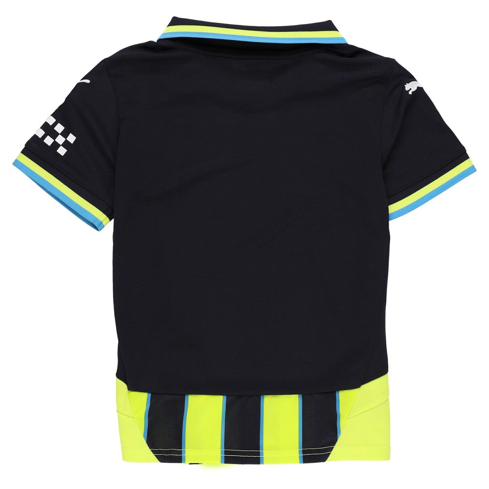 Manchester City Youth 2024/25 Away Replica Jersey Navy