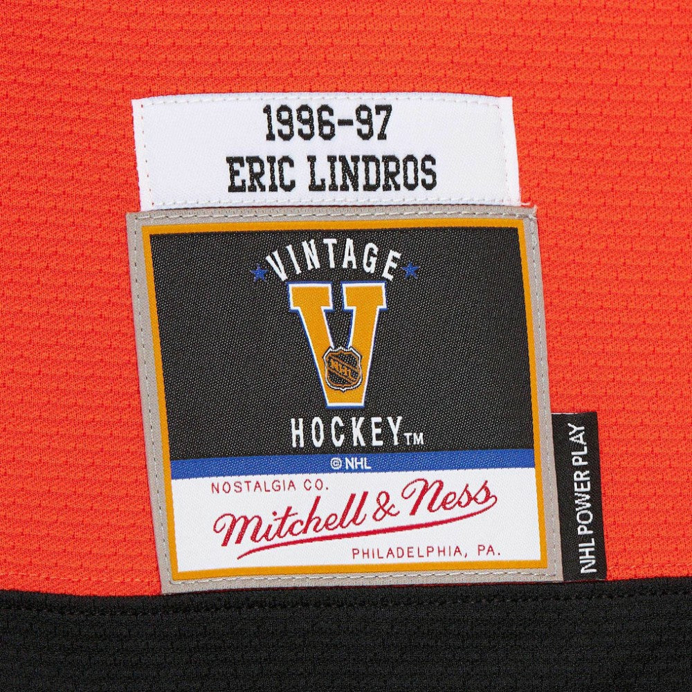 NHL Eric Lindros Philadelphia Flyers 1996-97 Power Play Jersey - Orange