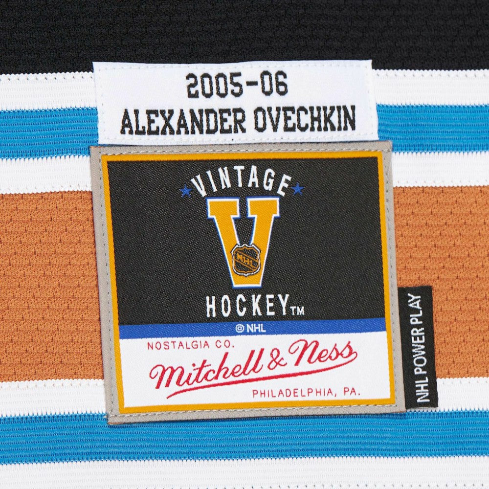 NHL Alexander Ovechkin Washington Capitals Mitchell & Ness 2005/06 Power Play Jersey - Black