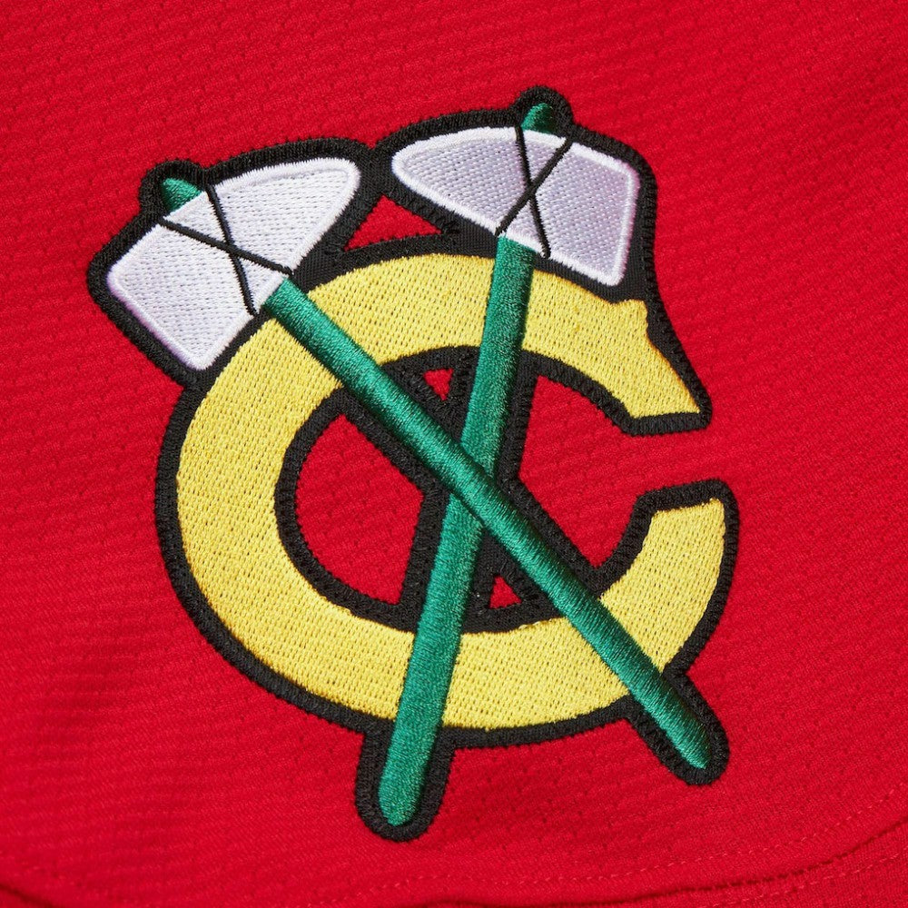 NHL Bobby Hull Chicago Blackhawks 1960-61 Power Play Jersey - Scarlet